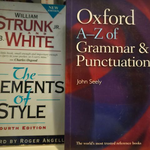 The elements of style & grammar n punctuation