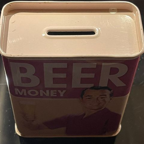 ‘Beer Money’ sparebøsse