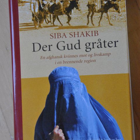 Der gudene gråter: Siba Shakib. Innb.