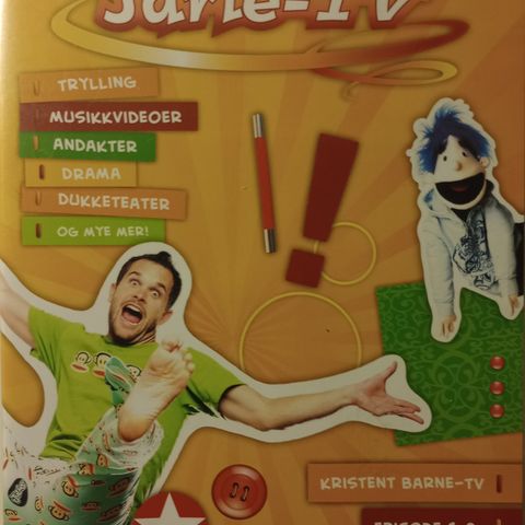 DVD. Jarle-TV. Kristent Barne TV. Episode 1-3