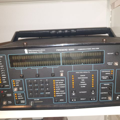 Fireberd 6000 Comunication Analyzer.