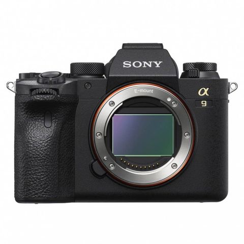 Sony Alpha A9 II med 3 objektiver