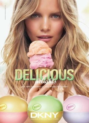 DONNA KARAN ,,DKNY Delicious Delights Cool Swirl`` Edt 50ml - Limited Edition