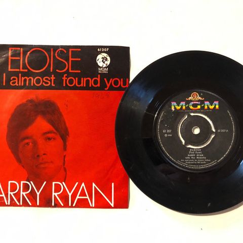 BARRY RYAN / ELOISE - 7" VINYL SINGLE