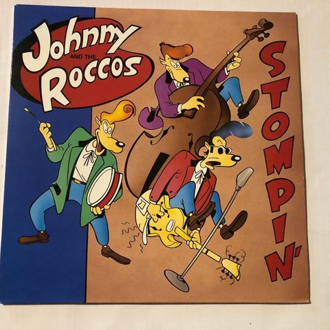 JOHNNY & THE ROCCOS / STOMPIN' - VINYL LP
