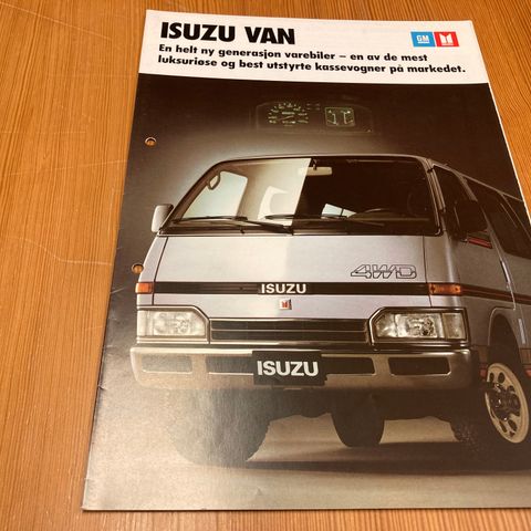 BILBROSJYRE - ISUZU VAN