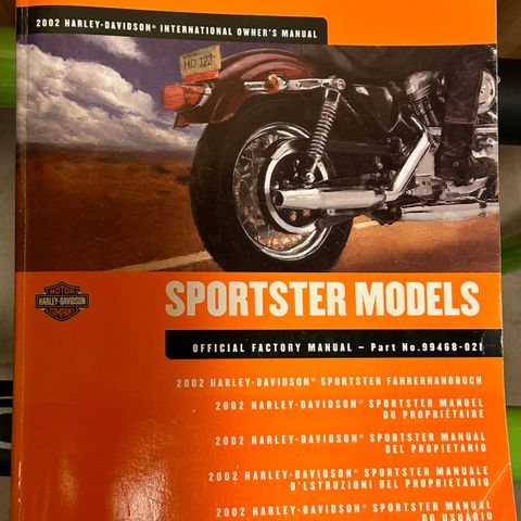 HD Sportster 2002 manual