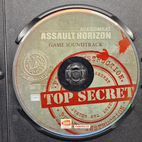 Ace Combat Assault Horizon Soundtrack CD