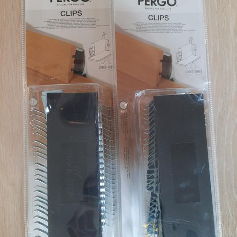 Pergo Clips 2 stk for 7-8 mm bord