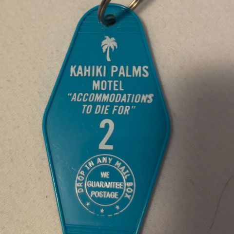 Retro nøkkelring Kahiki Palms Motel