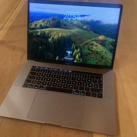 Strøken 15 tommer MacBook Pro  i9 2.9 Ghz