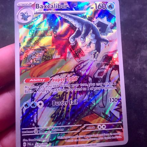 Pokemon Baxcalibur FA 210/193 Secret Rare - Paldea Evolved 151