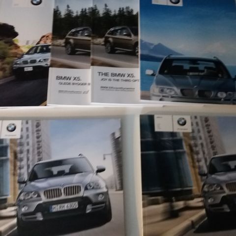 FLOTTE BMW X5 -brosjyrer.