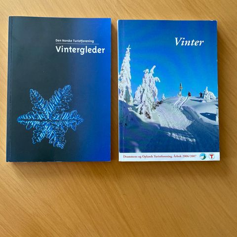 DNT's bøker "Vintergleder" og "Vinter"