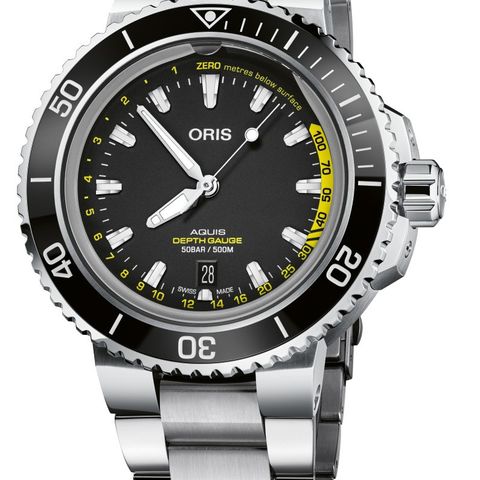 Oris Aquis Depth Gauge m / lenke