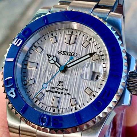 Custom Seiko White Glacier