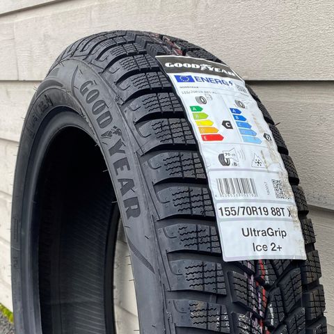 Goodyear Ultra Grip Ice 2 vinterdekk til Bmw i3! - kun 7900,- for 4!