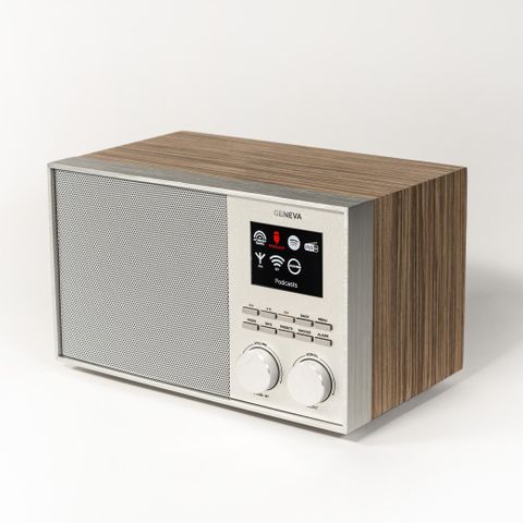 Geneva DeCon/S trådløs høyttaler med radio/CD spiller - Neby HiFi Concept