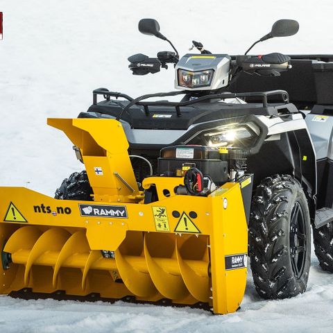 Rammy snowblower 120 PRO (!) 420 cm3 snøfreser frontfreser til ATV , UTV Snøfres
