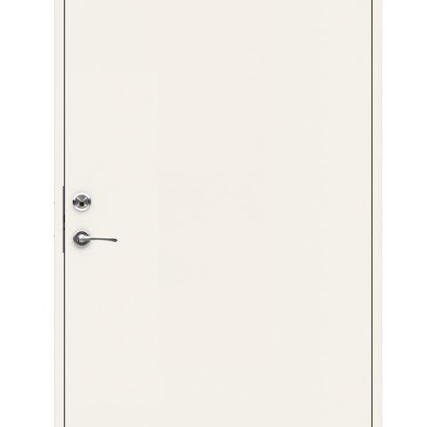 Ytterdør Swedoor Bering BxH: 100x210 cm, H, Hvit S0502-Y OUTLET