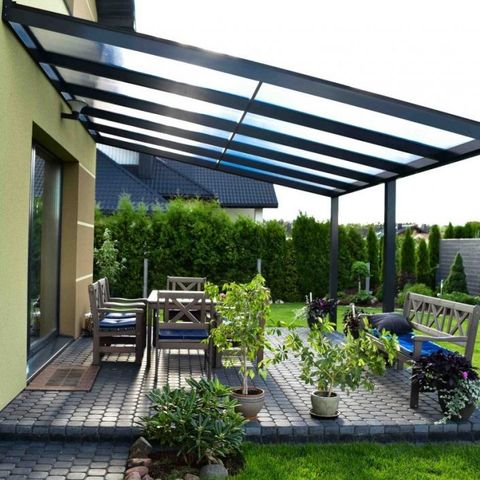 Terrassetak Forta Solar Roof XS (Dybde-500cm)