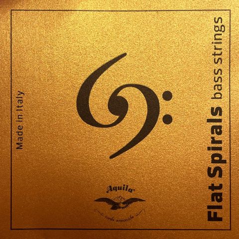 Aquila Flat Spirals (Bass Ukulele 18-21/23-25")