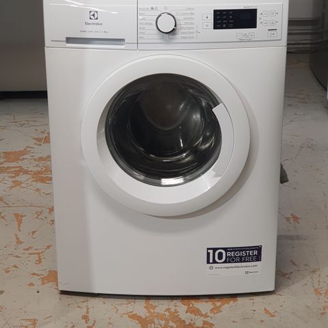 Small Dybde 45cm Electrolux vaskemaskin 8kg