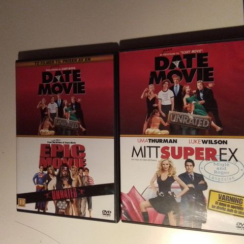 Datert Movie / epic movie- mitt superex. Norske tekster