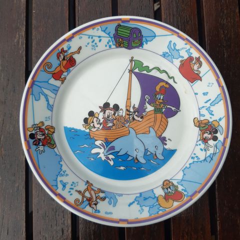 Vintage Figgjo Disney asjett