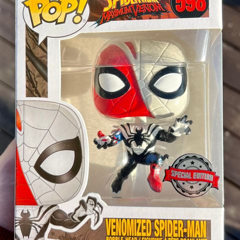 Funko Pop! Venomized Spider-Man | Marvel (598) Special Edition Excl.