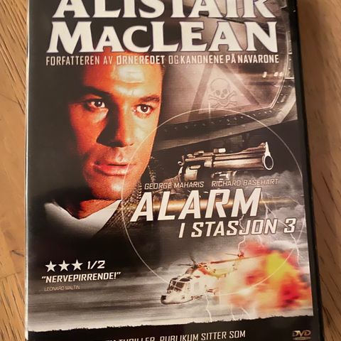 DVD: Alistair MacLean: the Satan Bug (Dødsmikroben)