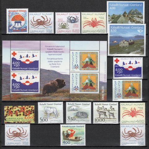 Grønland Postfrisk  1993