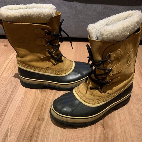 Sorel Caribou Black/Beige str 42 2/3