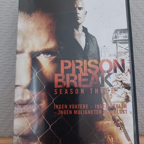 Prison Break Sesong 3 - TV Serie / Drama (DVD) –  3 filmer for 2