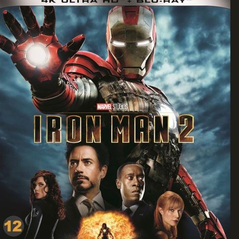 Iron Man 2 4K UHD Blu-Ray UÅPNET