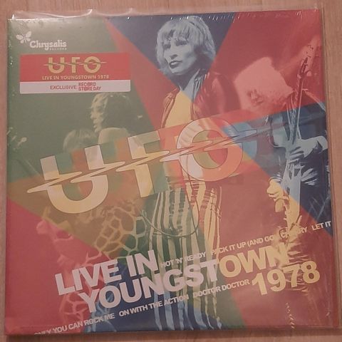 ufo .Live in youngstown 1978 vinyl .2-lp