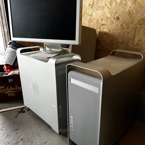 2 stk Apple Power Mac G5 med Logic 8 Express