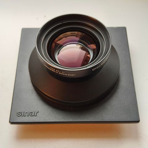 Schneider-Kreuznach Symmar-S 210mm f5,6 Multicoated storformatobjektiv