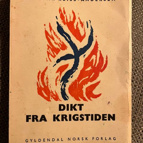 «DIKT FRA KRIGSTIDEN» (1946) av Gunnar Reiss-Andersen