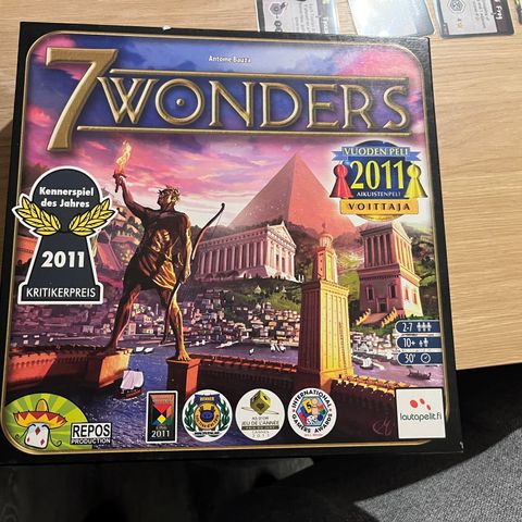 7 Wonders brettspill 1. utgave