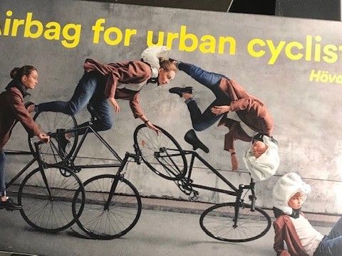 URBAN CYCLISTS, PROTECT YOUR BRAIN in style with Hölding Airbag