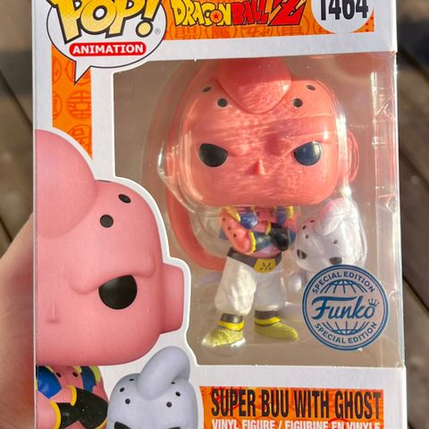 Funko Pop! Super Buu With Ghost | Dragon Ball (1464) Special Edition Excl.