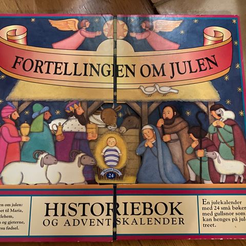 Fortellingen om julen - adventskalender bok - mangler bok nr 12.