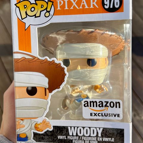 Funko Pop! Mummy Woody | Toy Story | Disney (976) Excl. to Pixar Halloween Box