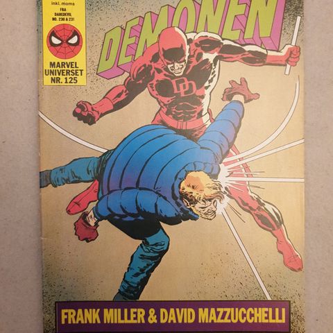 Marvel: Demonen nr. 3 - 1989!