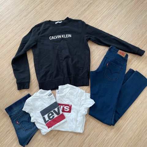 Calvin klein og Levis