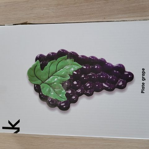&klevering druefat /plate grape