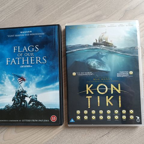 Kon Tiki og Flags of our Fathers DVD