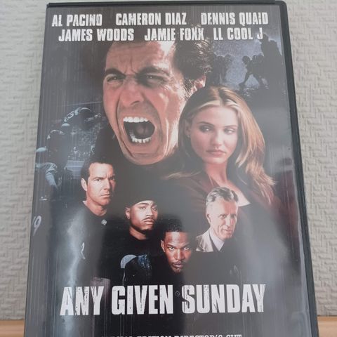 Any Given Sunday - Drama (DVD) –  3 filmer for 2