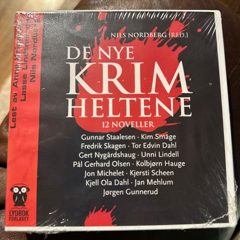 Lydbok CD "DE NYE KRIM HELTENE. 12 NOVELLER"